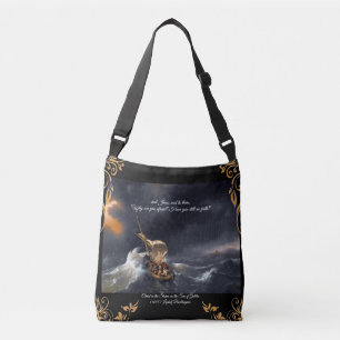 Christ in the Storm Crossbody Bag