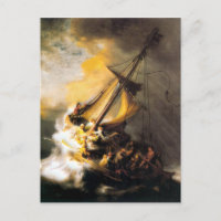 Christ in the Storm on Sea of Galilee- Rembrandt