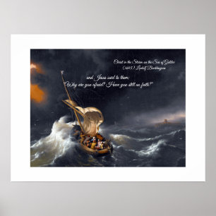 Christ in the Storm Poster