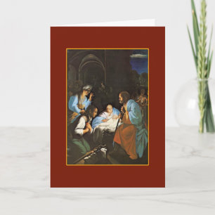 Christ is Born - Vintage Christmas Card