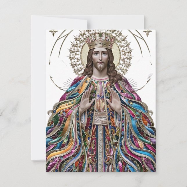 Christ is King Holiday Card (Front)
