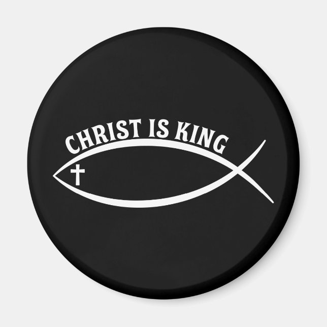 Christ Is King Magnet (Front)