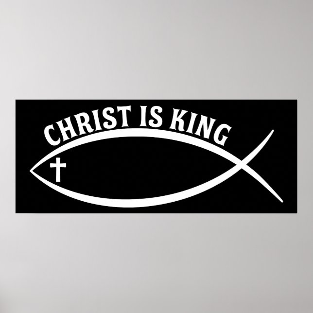 Christ Is King Poster (Front)