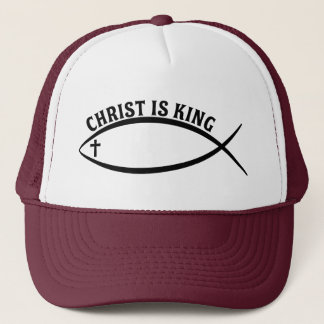 Christ Is King Trucker Hat