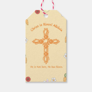 Christ is Risen Alleluia Easter Blessings Gift Tags