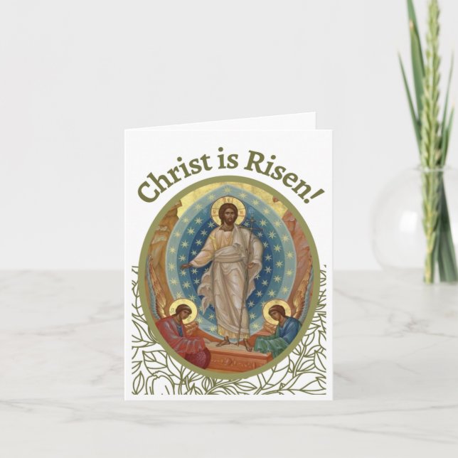Christ Is Risen! Card (Front)
