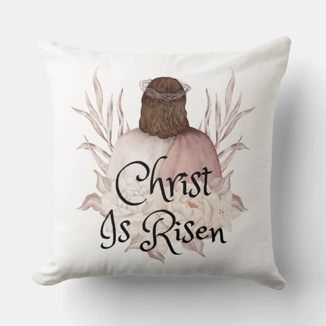 Christ Is Risen Cushion (Front)