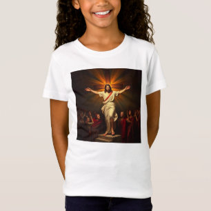 Christ is Risen Girl's Tee Shirt
