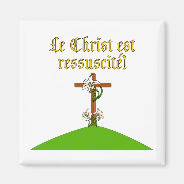 Christ is Risen Magnet (Front)