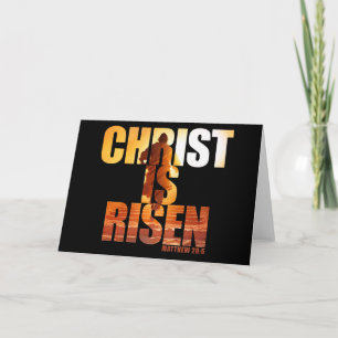 Christ Is Risen - Resurrection of Jesus Easter   Card