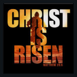 Christ Is Risen - Resurrection of Jesus Easter   Poster<br><div class="desc">Christ Is Risen - Resurrection of Jesus

Celebrate Easter in your Church with this wonderful design
Great for Evangelism</div>