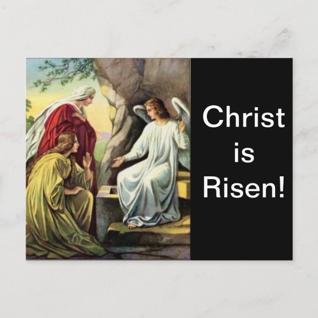 Christ is Risen, Surely He is Risen! Postcard (Front)