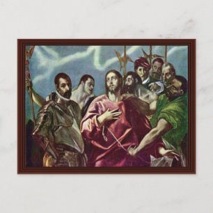 Christ Is Stripped Of His Clothes ( El Expolio "") Postcard