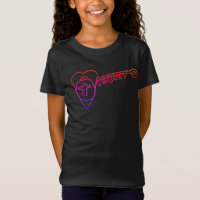 Christ is the Key Girl's Fine Jersey T-shirt