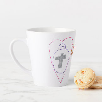 Christ is the Key Latte Mug