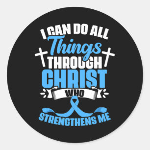 Christ Jesus Diabetes Warrior Diabetic Diabetes Aw Classic Round Sticker