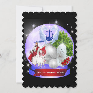 Christ Lamb Of God Has Risen Note Card