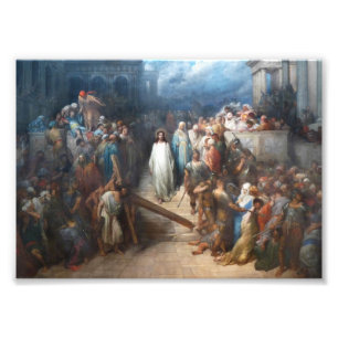 Christ Leaving Praetorium Photo Print