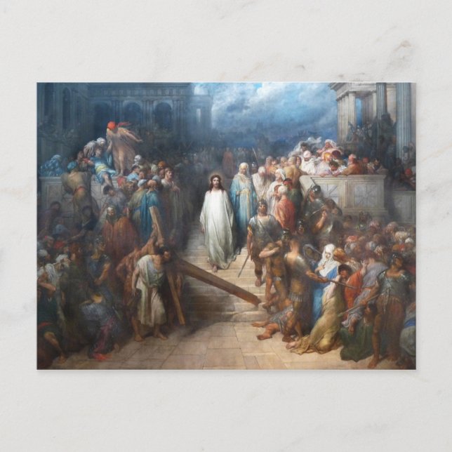 Christ Leaving the Praetorium Postcard (Front)