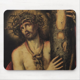 Christ, Man of Sorrows, 1641 (oil on canvas) Mouse Mat