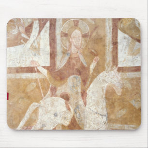 Christ on a White Horse Mouse Mat
