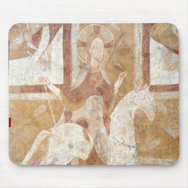 Christ on a White Horse Mouse Mat (Front)