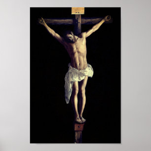 Christ On the Cross by Francisco De Zurbarán  Poster