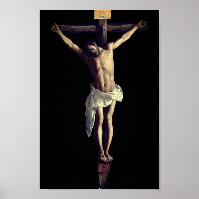 Christ On the Cross by Francisco De Zurbarán  Poster (Front)