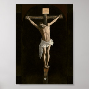 Christ On the Cross by Francisco De Zurbarán Print