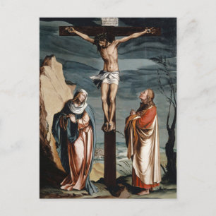 Christ on the Cross by Jacob Clauser Workshop Postcard
