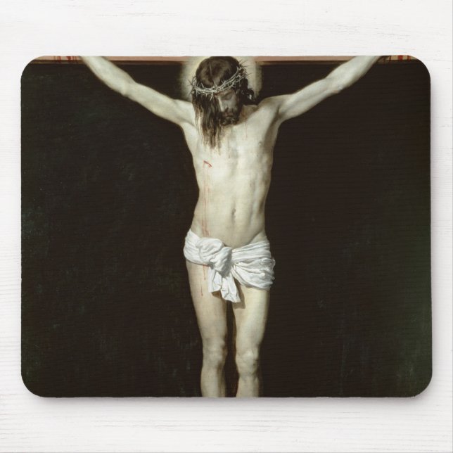 Christ on the Cross, c.1630 Mouse Mat (Front)