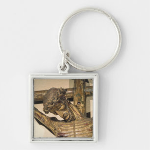 Christ on the Cross, called "Le Devot Christ" Key Ring