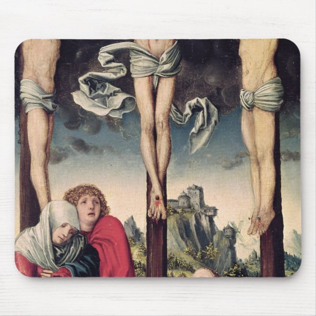 Christ on the Cross Mouse Mat (Front)