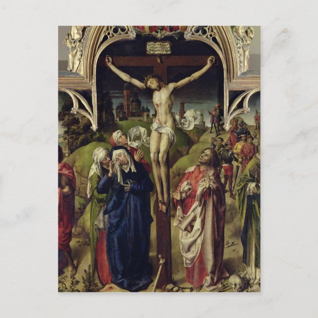 Christ on the Cross, the Holy Women Postcard (Front)