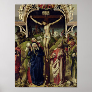 Christ on the Cross, the Holy Women Poster