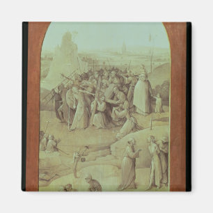 Christ on the Road to Calvary Magnet