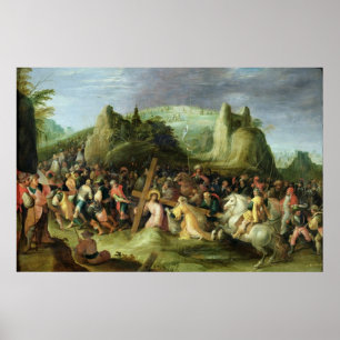 Christ on the Road to Calvary Poster