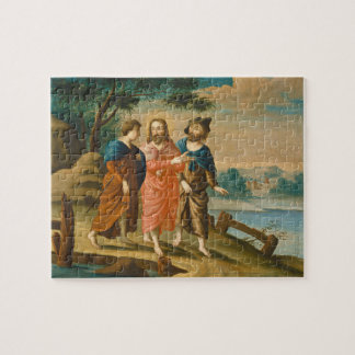 Christ on the Road to Emmaus Jigsaw Puzzle