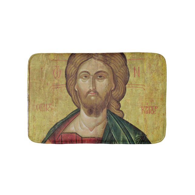Christ Pantocrator, 1607 Bath Mat (Front)