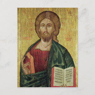 Christ Pantocrator, 1607 Postcard