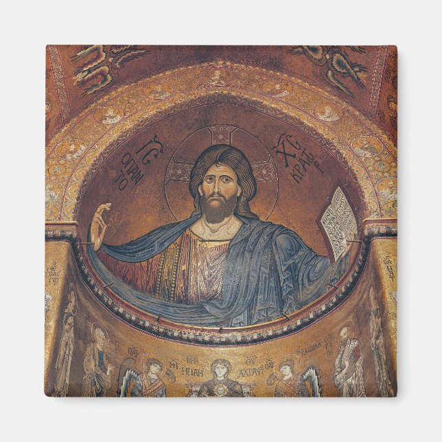 Christ Pantocrator and the Madonna Magnet (Front)