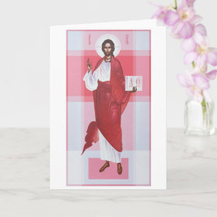Christ Pantocrator Card