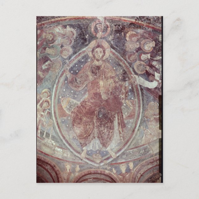 Christ Pantocrator, from the apse Postcard (Front)