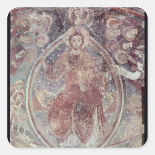 Christ Pantocrator, from the apse Square Sticker