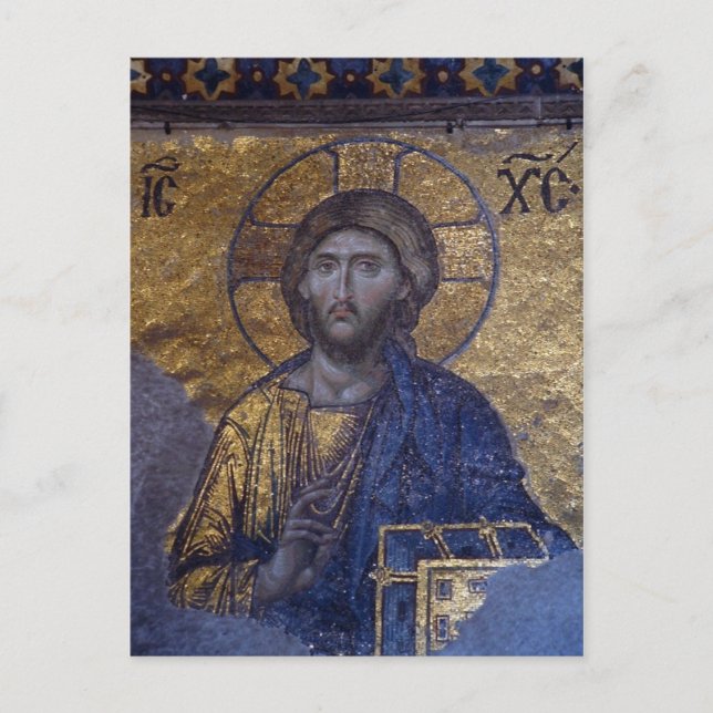 Christ Pantocrator Postcard (Front)