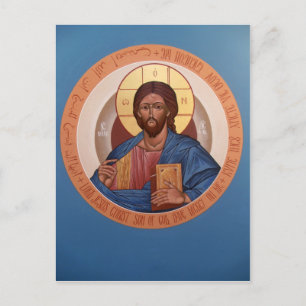 Christ Pantocrator Prayer Card