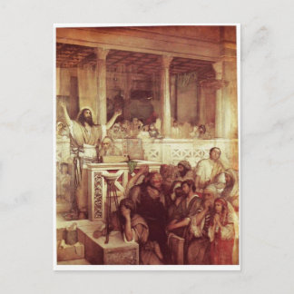 Christ Preaching at Capernaum c. 1878-79 Postcard