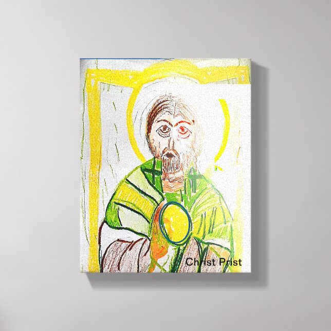 Christ Prist Canvas Print (Front)