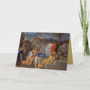 Christ Receiving the Children - Bourdon Holiday Card
