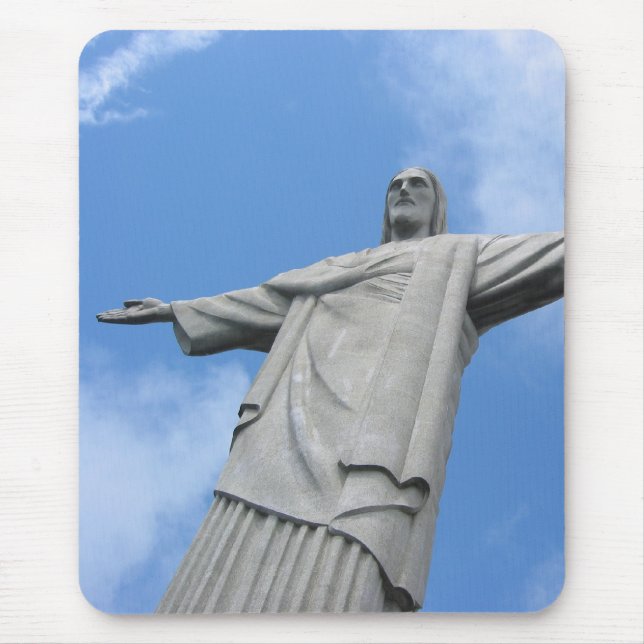 christ redeemer mouse mat (Front)